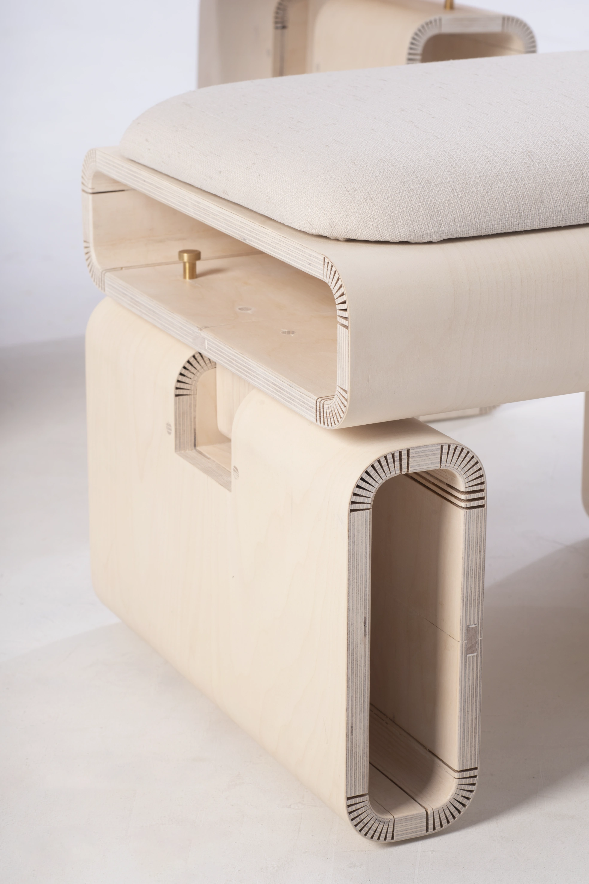 Close-up of The Accompanying Growth Furniture.