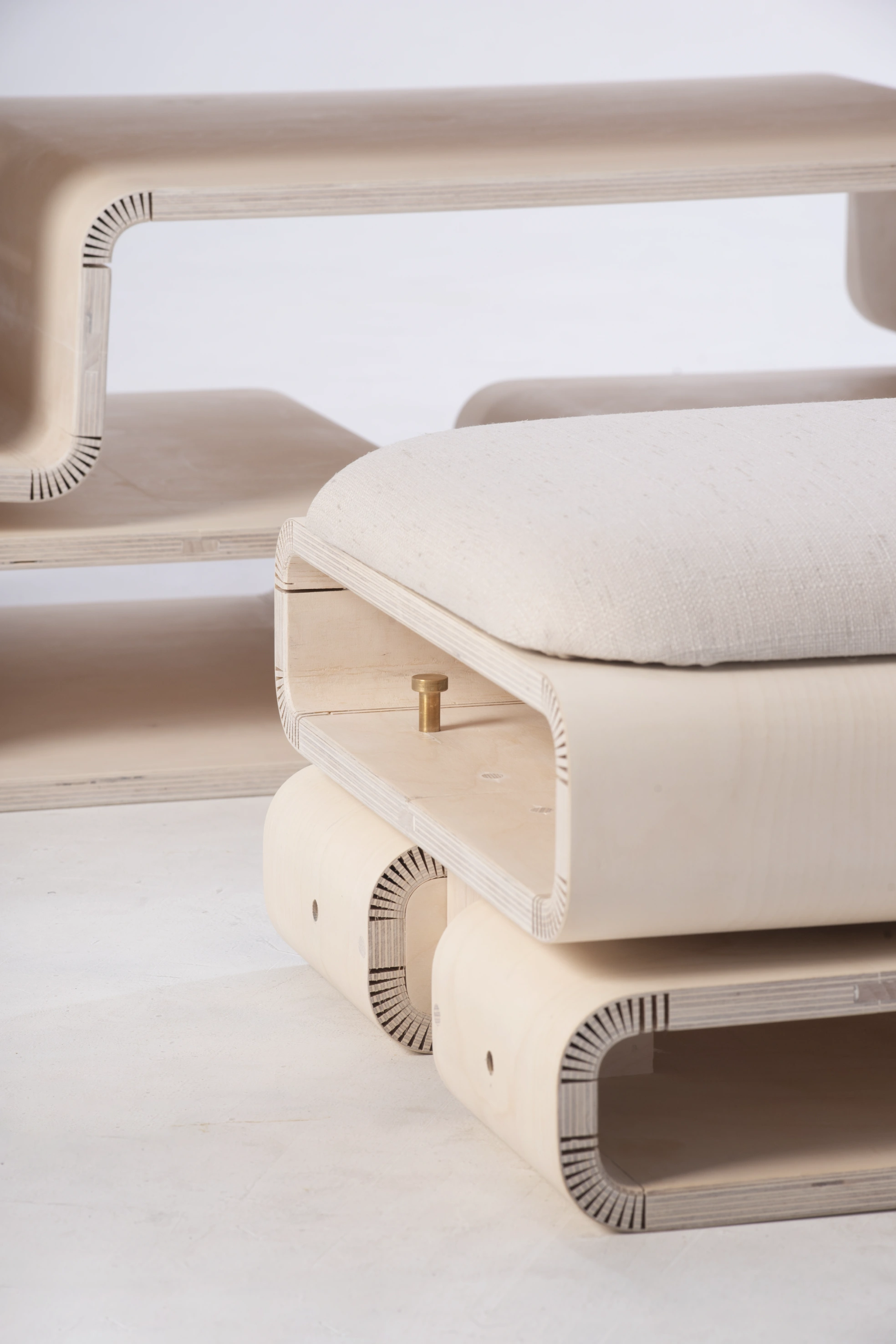 Close-up of The Accompanying Growth Furniture.